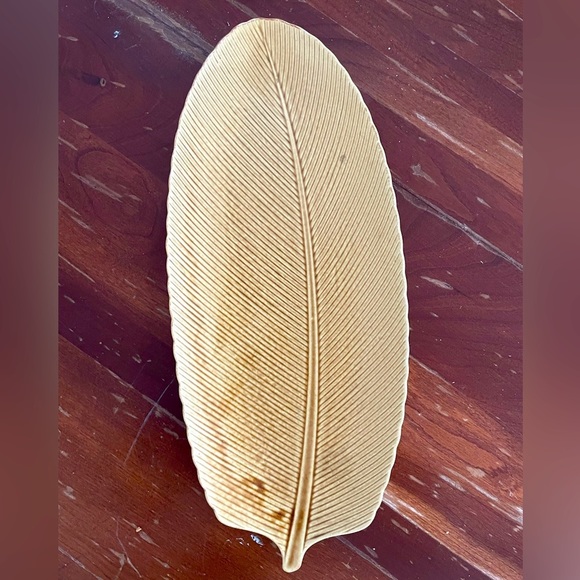 Beautiful ceramic feather dish made in Japan‎ - Picture 2 of 5